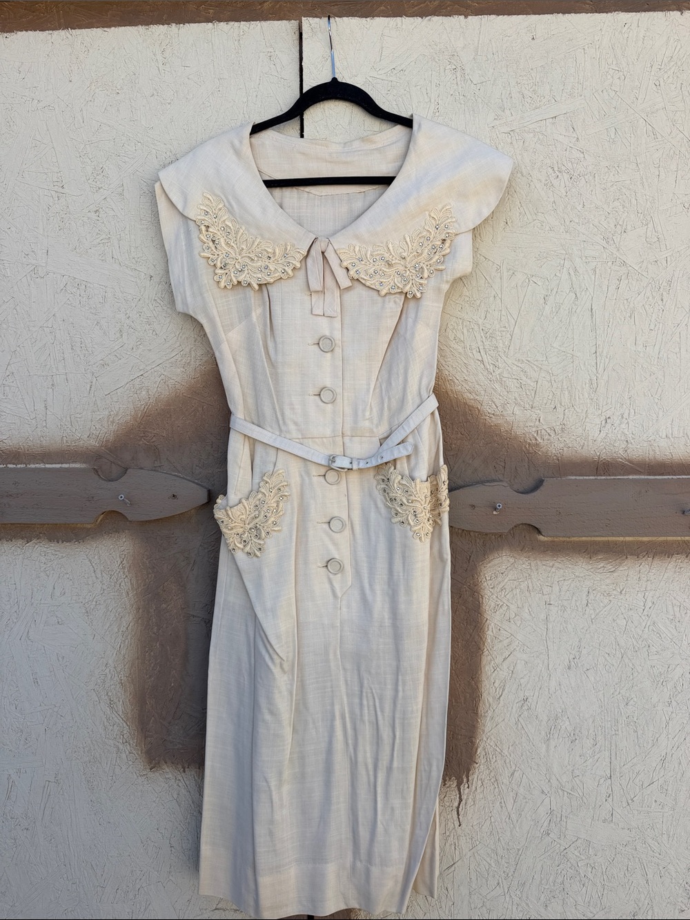 1940s/1950s button-front dress Size Small - Picture 4 of 16